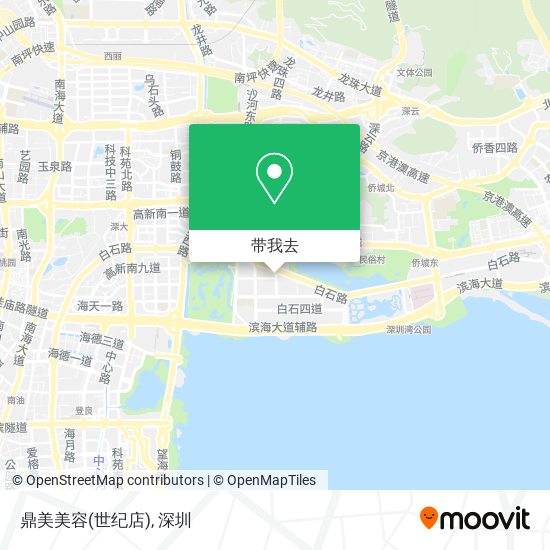 鼎美美容(世纪店)地图