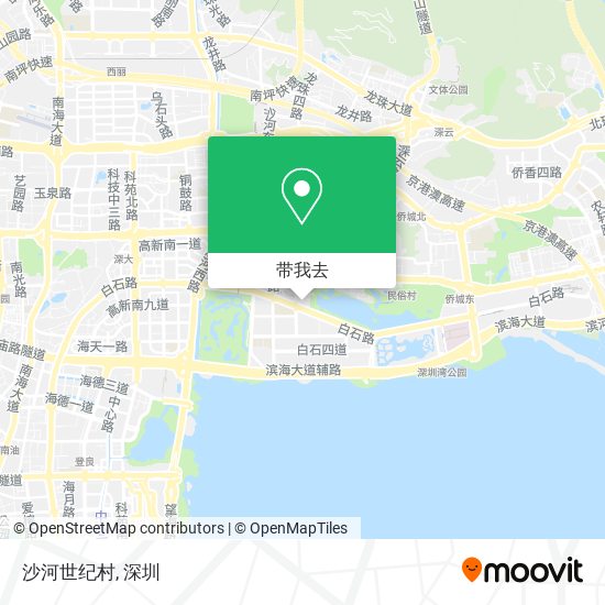 沙河世纪村地图