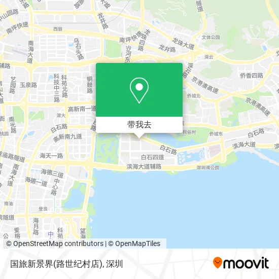 国旅新景界(路世纪村店)地图