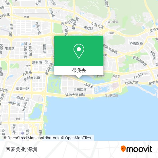帝豪美业地图