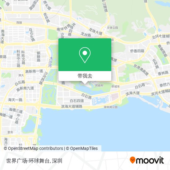 世界广场-环球舞台地图