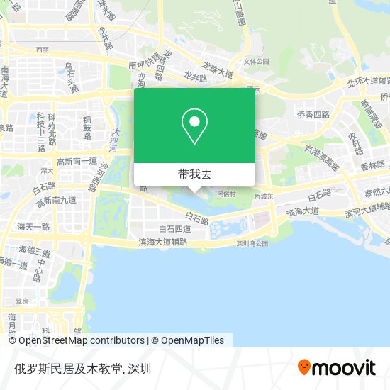 俄罗斯民居及木教堂地图