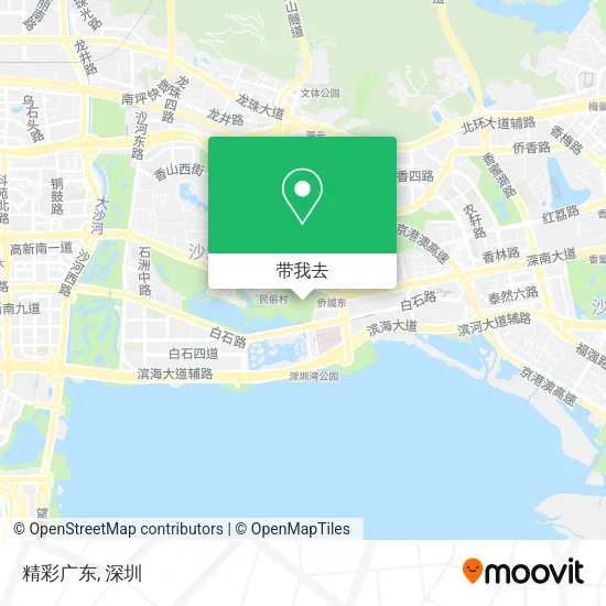 精彩广东地图