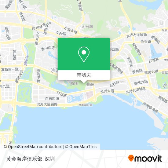 黄金海岸俱乐部地图