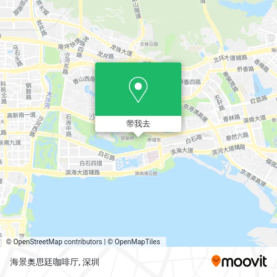 海景奥思廷咖啡厅地图