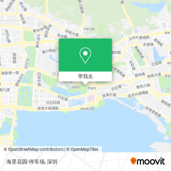 海景花园-停车场地图