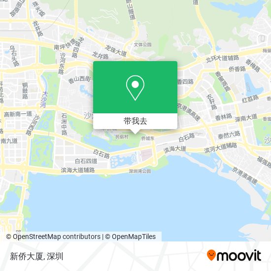新侨大厦地图
