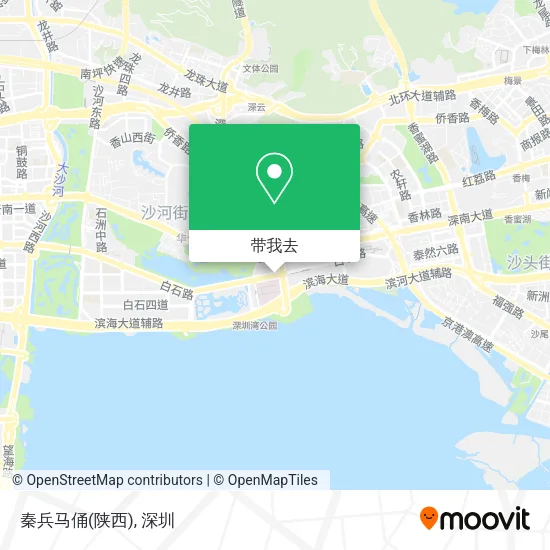 秦兵马俑(陕西)地图
