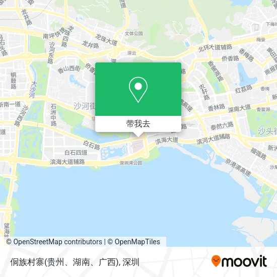侗族村寨(贵州、湖南、广西)地图