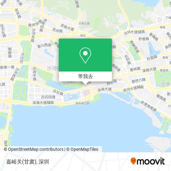 嘉峪关(甘肃)地图
