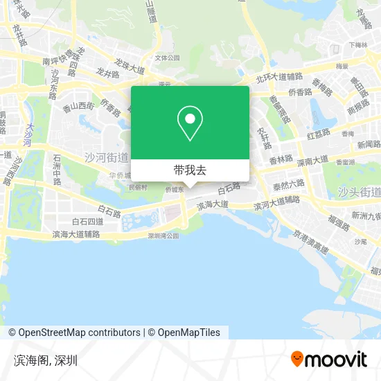 滨海阁地图