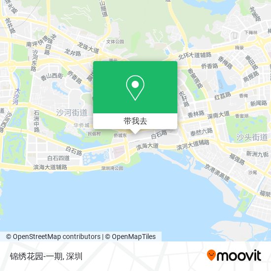 锦绣花园-一期地图