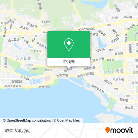 敦煌大厦地图