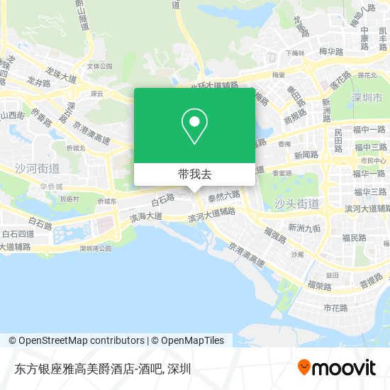 东方银座雅高美爵酒店-酒吧地图
