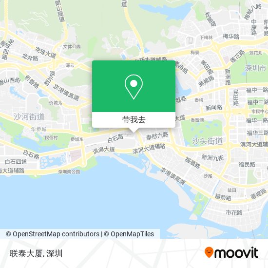 联泰大厦地图