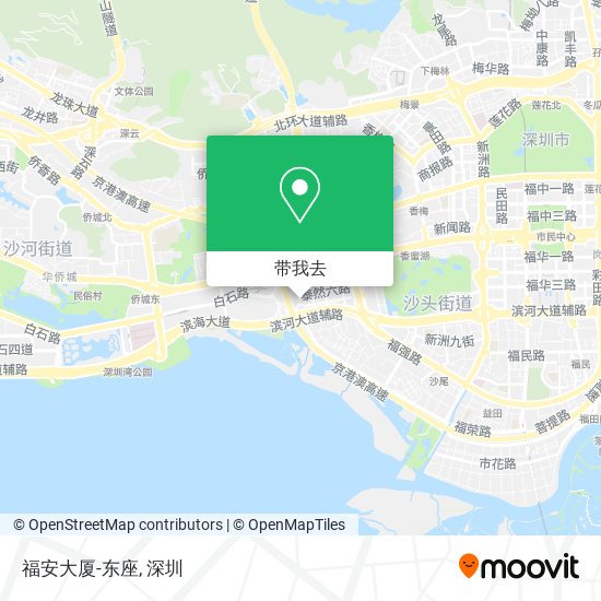 福安大厦-东座地图
