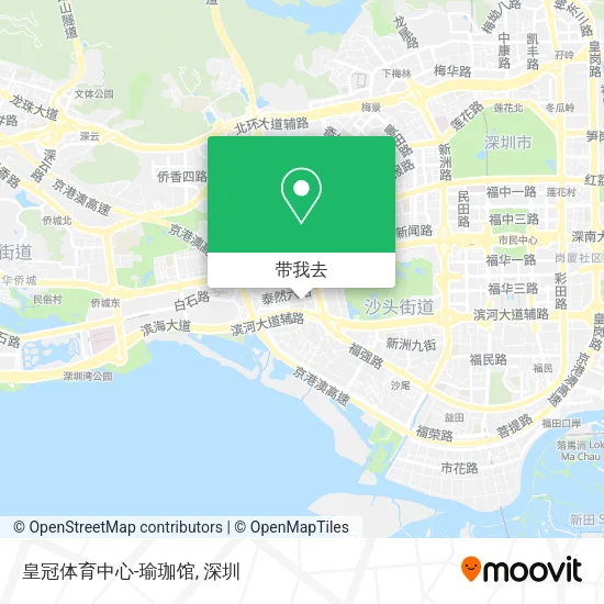 皇冠体育中心-瑜珈馆地图