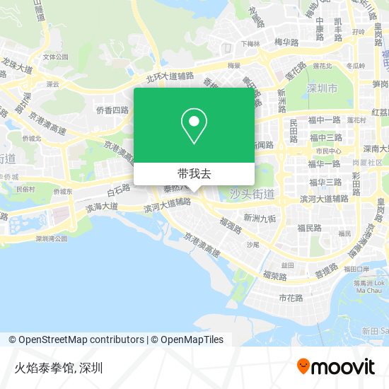 火焰泰拳馆地图