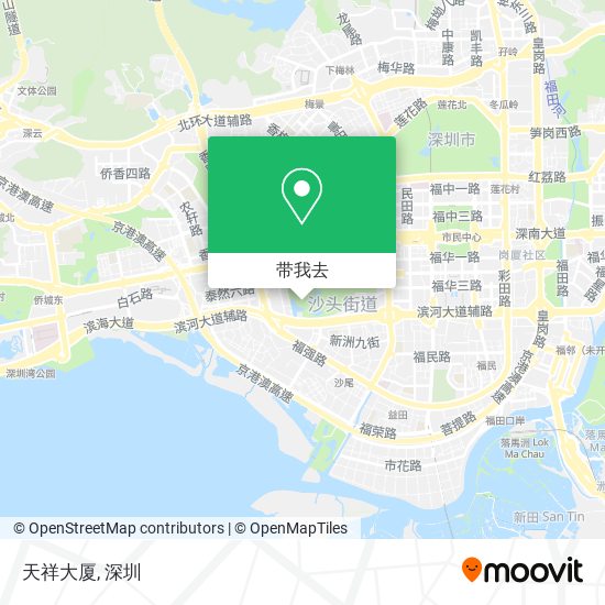 天祥大厦地图