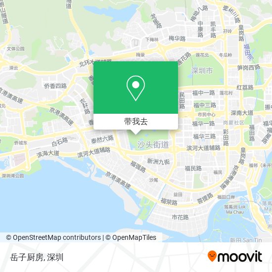 岳子厨房地图
