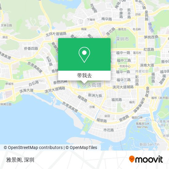 雅景阁地图