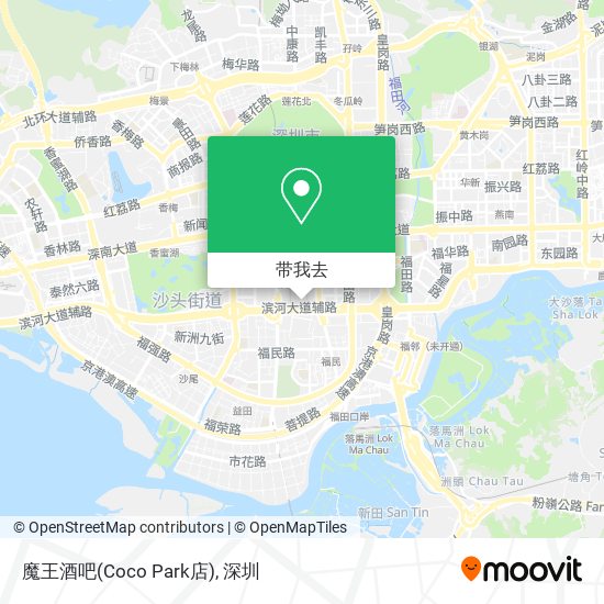 魔王酒吧(Coco Park店)地图