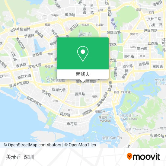 美珍香地图