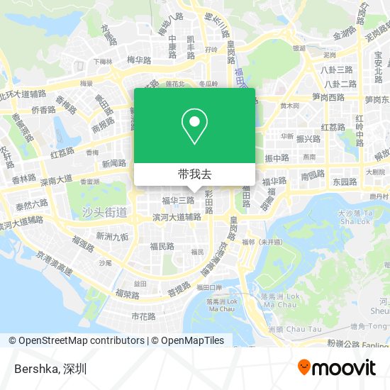 Bershka地图
