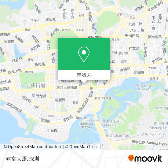 财富大厦地图