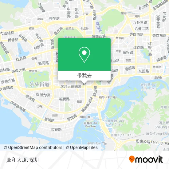 鼎和大厦地图