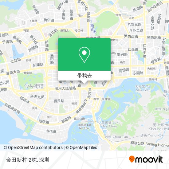 金田新村-2栋地图