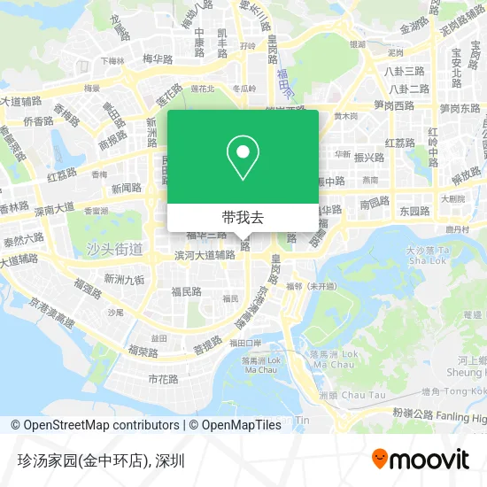 珍汤家园(金中环店)地图