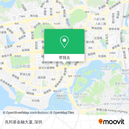 兆邦基金融大厦地图