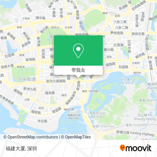 福建大厦地图