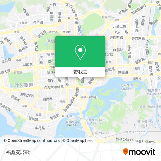 福鑫苑地图