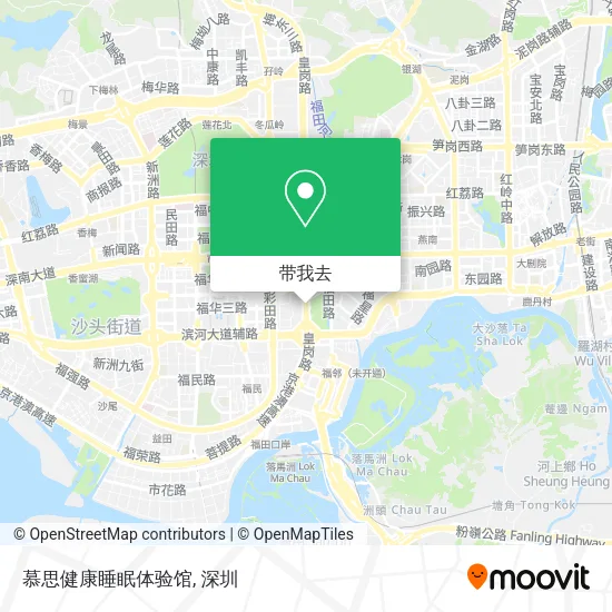 慕思健康睡眠体验馆地图