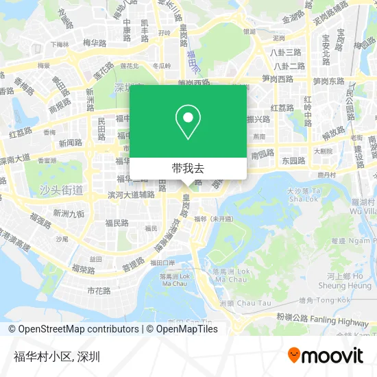 福华村小区地图