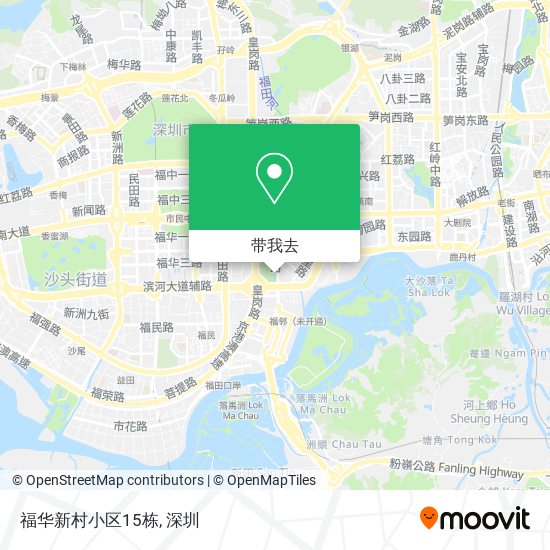 福华新村小区15栋地图