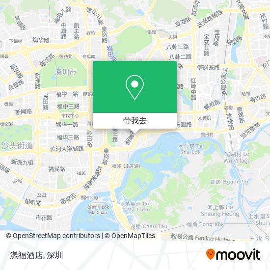 漾福酒店地图