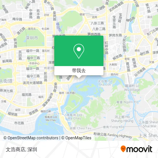 文浩商店地图