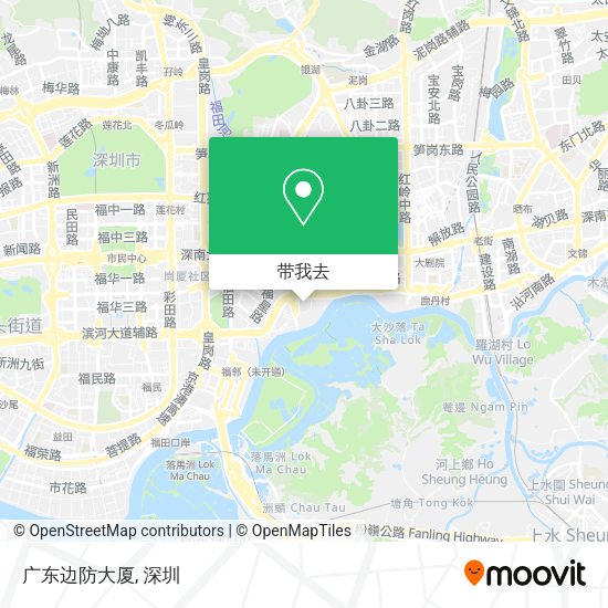 广东边防大厦地图