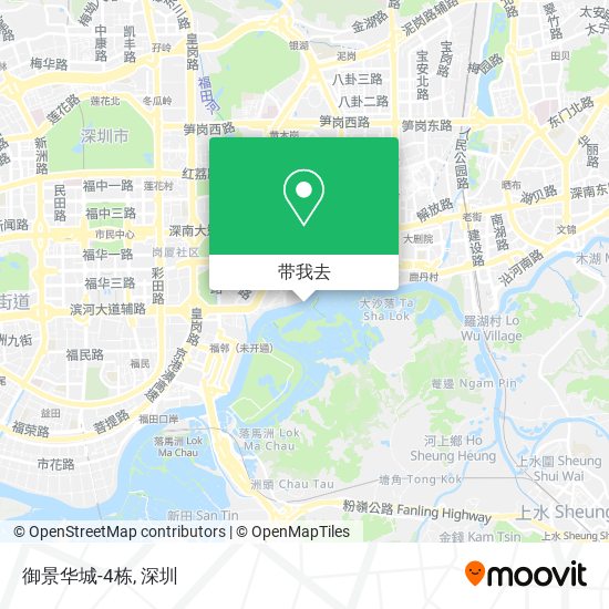 御景华城-4栋地图