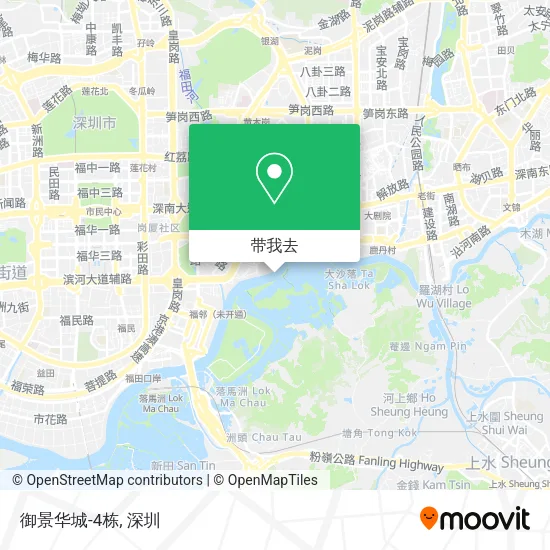 御景华城-4栋地图