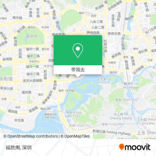 福胜阁地图