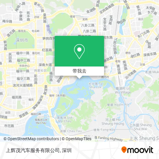 上辉茂汽车服务有限公司地图
