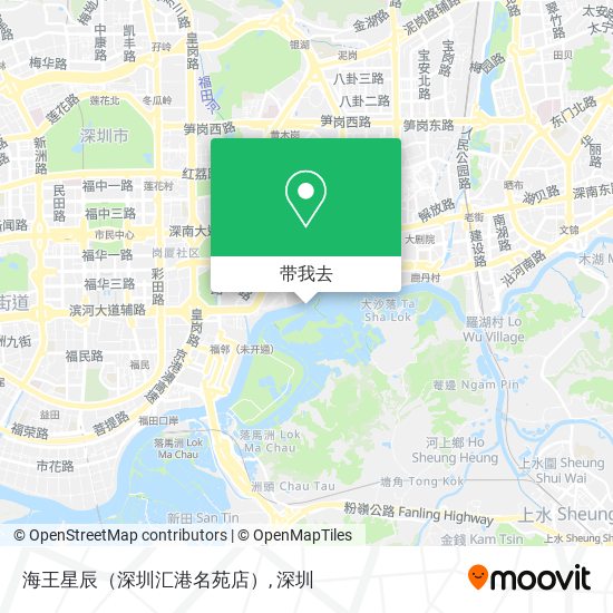 海王星辰（深圳汇港名苑店）地图