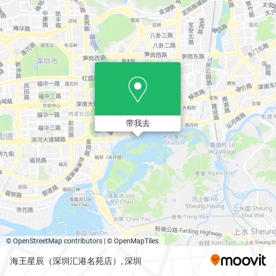海王星辰（深圳汇港名苑店）地图