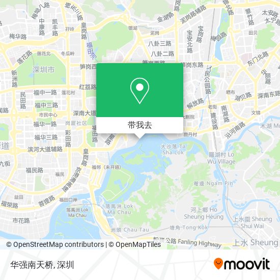 华强南天桥地图