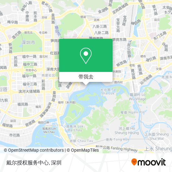 戴尔授权服务中心地图