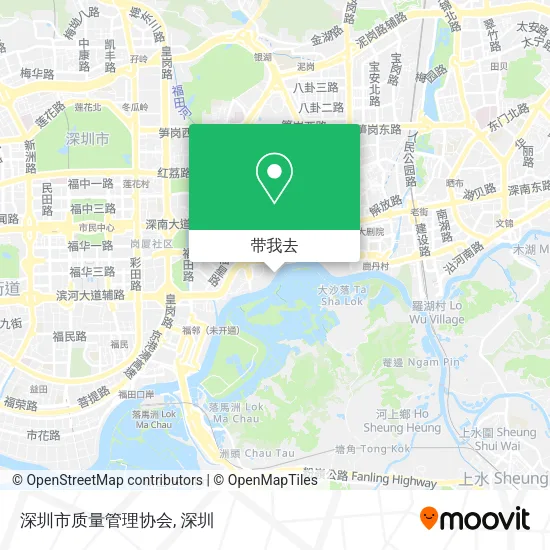 深圳市质量管理协会地图